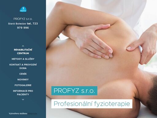fyzioterapautická ordinace ve staré boleslavi poskytuje profesionální fyzioterapii pro klienty také z brandýsa nad labem a okolí. využívá nejmodernější přístroje a metody.