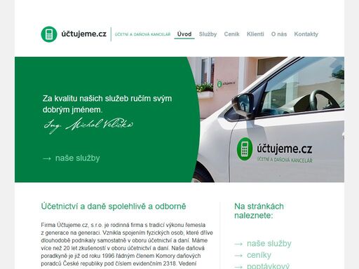 účtujeme.cz - účetní a daňová kancelář brno
