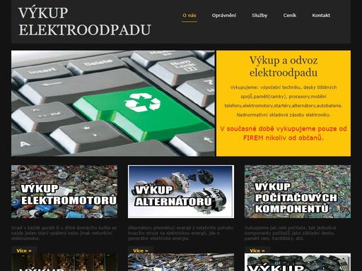 výkup elektroodpadu, počítačů, počítačových komponent, autobaterií a mnoho dalšího z elektroniky v moravskolezském kraji. přijedeme vykoupíme, za nejlepší ceny.