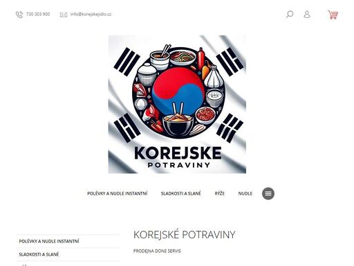 korejské potraviny, polévky sladkosti, pepero, chapaghetti