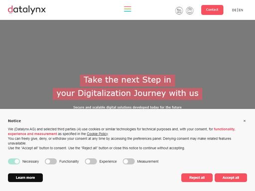the swiss company datalynx specializes in software development, data management and digital solutions with a focus on it compliance in regulated industries.