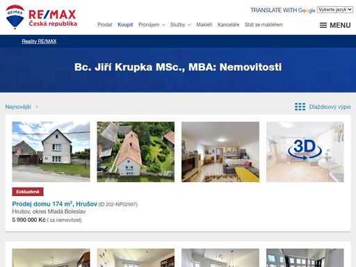 chcete prodat, koupit či pronajmout byt, dům nebo pozemek? spolehněte se na jedničku mezi realitkami. re/max je tu pro vás na více než 170 místech v celé čr.