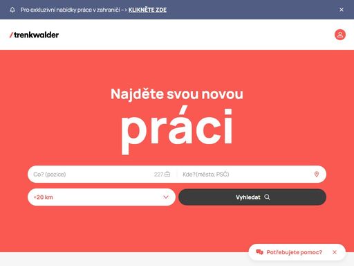 trenkwalder,permanent placement,práce,hledám práci,hledání práce,kariéra,kariérní možnosti,personální agentura,agentura práce,agenturní zaměstnávání,zaměstnávání,zaměstnání pro uchazeče