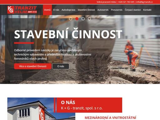 mezinárodní a vnitrostátní kamionová autodoprava, spedice a stavební činnost. vlastní vozový park s vozy všech kategorií a rozsáhlé vybavení vlastní stavební technikou.