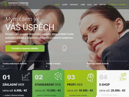 tvorba webových stránek s responzivním designem a redakčním systémem wordpress. atraktivní tvorba www, eshopů a webů pro osobní i firemní prezentace.