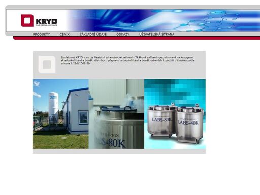 home : kryo s.r.o.