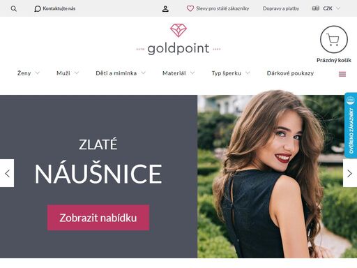objevte náš nový e-shop s ručně vyráběnými zlatými a stříbrnými šperky. vše skladem a připraveno k okamžitému odeslání za skvělé ceny!