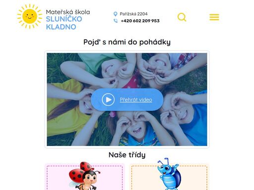 mateřská školka sluníčko kladno