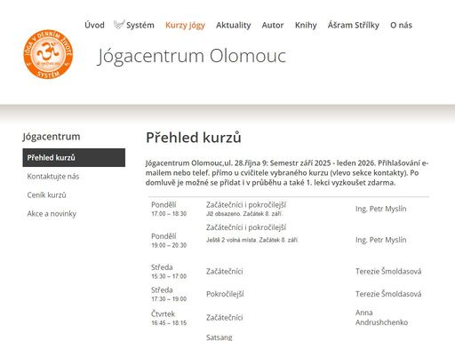 systém jóga v denním životě vytvořil višvaguru mahámandaléšvar paramhans svámí mahéšvaránanda podle autentické jógové tradice pro člověka naší moderní společnosti. jsou to systematicky a stupňovitě řazená cvičení určená k získání tělesného, duševního, sociálního i duchovního zdraví a harmonie.