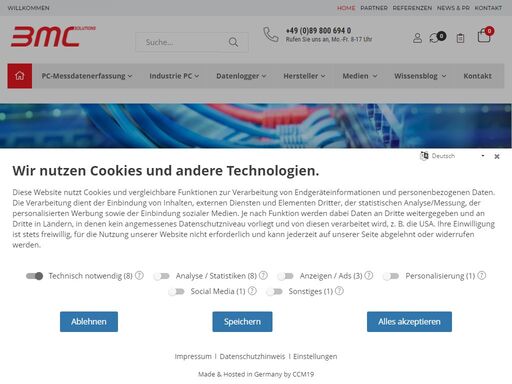 ihr partner für messdatenerfassung | industrie-pc | datenlogger > über 4.000 artikel > kostenlose beratung >> zum onlineshop