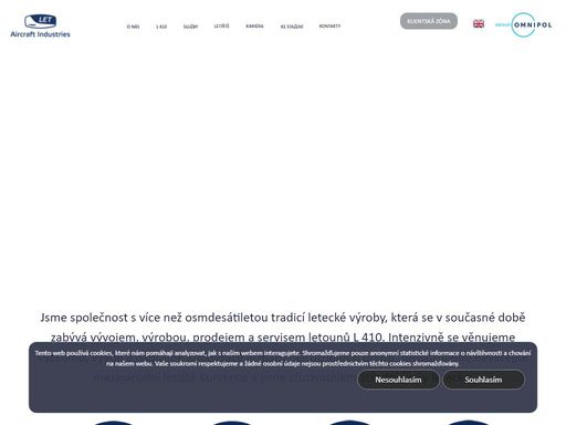 největší český výrobce dopravních letadel, navazující na 80 let letecké tradice let kunovice. výrobce letadel l 410 uvp-e20 a l 410 ng.