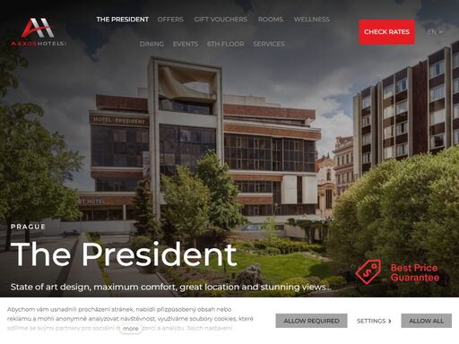 official website of hotel president, a state-of-art hotel in prague old town center. book your hotel in prague at the best price.