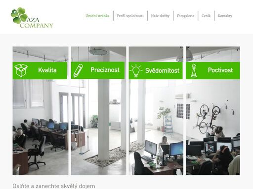 azacompany - generální úklidy po stavbách, strojové čištění garáží, komerční objekty. poskytujeme profesionální služby v oblasti úklidu komerčních objektů, správy budov a facility managementu. specializujeme se na strojové čištění garážových stání, pravidelný i jednorázový úklid kanceláří, obchodních center, bytových domů a dalších komerčních prostor. zajišťujeme efektivní a spolehlivá řešení s důrazem na kvalitu a preciznost.