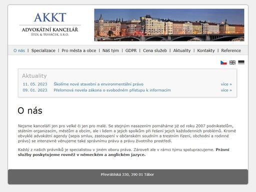 nejsme kanceláří jen pro velké či jen pro malé. se stejným nasazením pomáháme již od roku 2007 podnikatelům, státním organizacím, městům a obcím, ale i lidem a jejich spolkům při řešení jejich každodenních problémů.