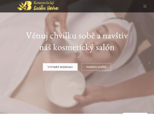 co vše u nás najdete? můj příběh vítejte v kosmetickém salonu boho. mým hlavním cílem je vytvořit kosmetický salon, kde si dokonale odpočinete, zapomenete na starosti běžného života a budete se plně věnovat jen a jen sobě. s pečlivostí sobě vlastní se postarám o vaší pleť a jsem připravena poskytnout vám ty nejlepší služby, jaké
