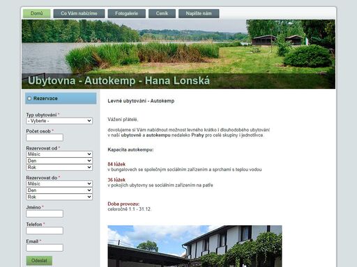 ubytovani pro firmy i jednotlivce.