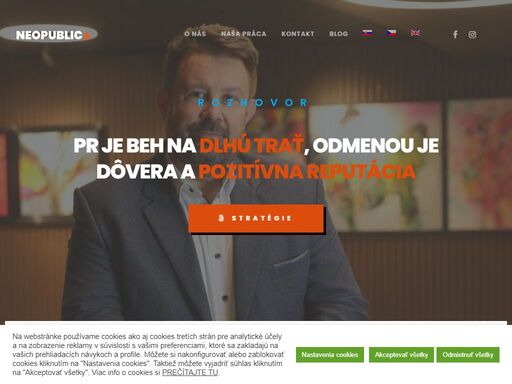 sme pr agentúra. pomáhame firmám zaujať v dnešnom svete nepozornosti. našim cieľom je vytvárať zmysluplné komunikačné kampane, ktoré fungujú pre vaše publikum a posúvajú váš biznis vpred.