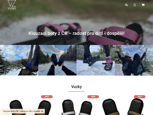 klouzací boty z čr – radost pro děti i dospělé!. 