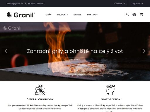 toto je váš nový e-shop granil