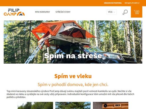 homepage. spím ve vleku

spím v pohodlí domova, kde jen chci.
top mini karavany slovenského výrobce procamp dávají svému majiteli pocit volnosti kamkoliv se vydá. nechte si vše sbalené ve vleku a vyrážejte na své cesty vždy připraveni. individuální konfigurace vám umožní mít vše přesně dle vašich potřeb a představ.…