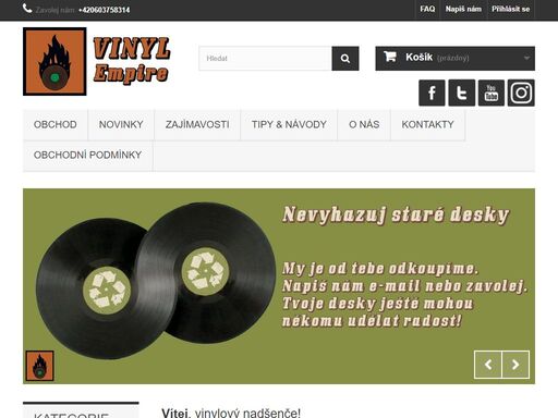 vinyly pro vás nás baví!