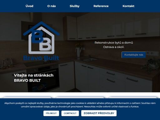 bravo built - specializujeme se na rekonstrukce bytů, domů a komerčních prostor v ostravě a okolí.