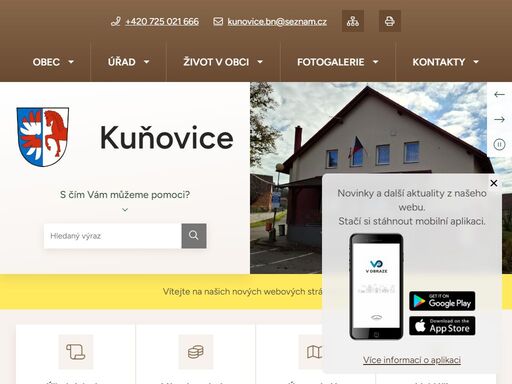 obec kuňovice