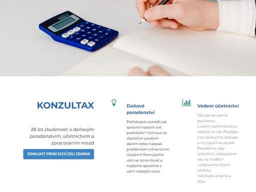 25 let zkušeností s daňovým poradenstvím, účetnictvím a zpracováním mezd