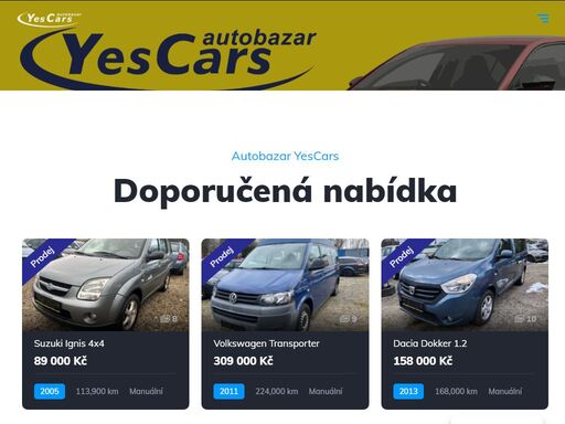 www.yescars.cz
