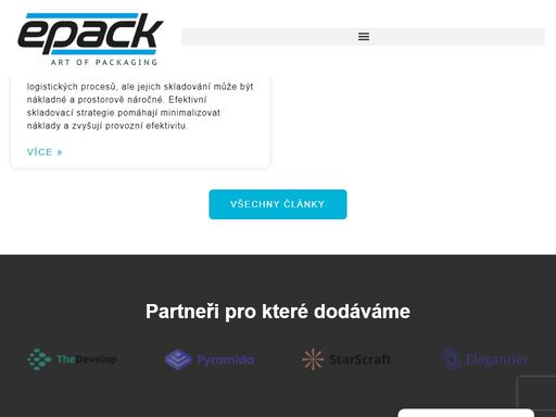vyrábíme chytré obalové řešení pro každé odvětví – od kartonových krabic po plastové přepravky a dřevěné palety.