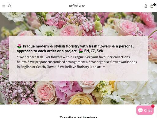 prague stylish english speaking florist with an emphasis on the quality and freshness of flowers. online flower shopping. prague flower delivery. bouquets, flowerboxes, garden style, funeral flowers, home decor, flower workshops, customised florist, events