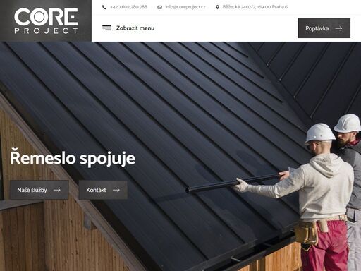 vyřešte své projekty na jednom místě