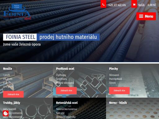 obchodujeme s hutním materiálem od roku 1991. prodáváme trubky, profily, desky a další materiál firmám i kutilům. vaši zakázku rychle a vstřícně vyřídíme.  