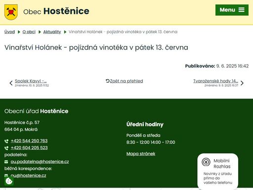 malebná obec v okrese brno-venkov v jihomoravském kraji. leží ve zvlněné lesnaté krajině na samém okraji moravského krasu, nedaleko brna (cca 18 km).