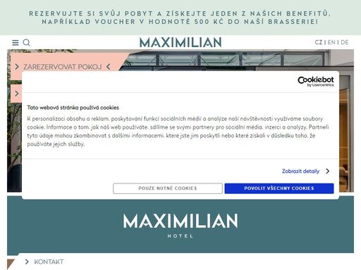 maximilian spojuje propracovaný design s luxusním komfortem a bezchybným, avšak přátelským servisem, kterým láká cestovatele z celého světa, ať už k nám přijíždějí z důvodu pracovní cesty či odpočinku s rodinou a přáteli. nachází se pouze kousek od staroměstského náměstí, karlova mostu, orloje a václavského náměstí. hosté jsou také jen pár kroků od známé pařížské ulice.