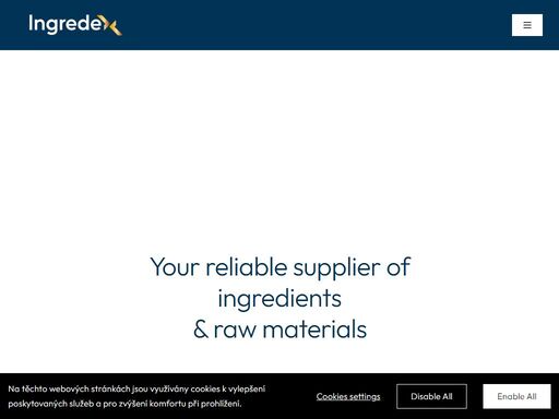 your reliable supplier of ingredients
& raw materials
where we export
news see all news