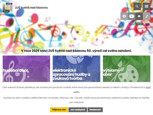 nabízíme výuku v hudebním, výtvarném a literárně dramatickém oboru. pobočky školy se nachází v golčově jeníkově a vilémově.