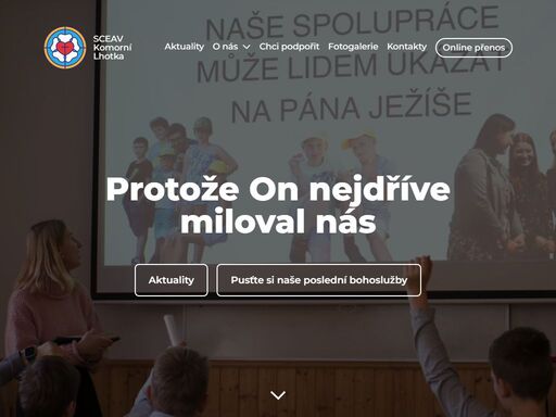 farní sbor slezské církve evangelické, a. v. v komorní lhotce