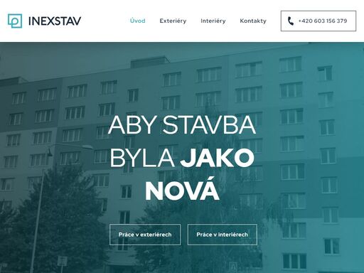 naším cílem je spokojený zákazník. zaměřujeme se na kompletní obnovu budov. využíváme moderní technologii, kvalitní materiál a výsledkem je komfortní užívání. 