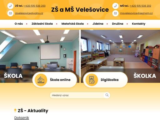 zš a mš velešovice