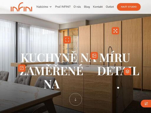 kuchyně a nábytek na míru v dokonalém poměru kvality, komfortu a ceny. objevte českou výrobu od infini a zařiďte si domov podle svých představ!
