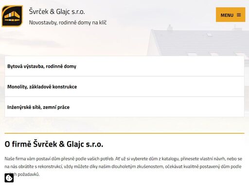 naše firma vám postaví dům přesně podle vašich potřeb.