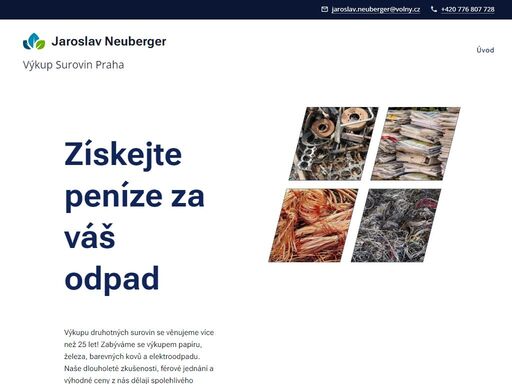 vlastním několik vrakovišť a najít spolehlivého partnera pro odvoz odpadu ve velkém je celkem problém. naštěstí tým kolem jaroslava n. je velmi profesionální a nabídli nám takové ceny, že s nimi spolupracujeme již více jak 8 let. důvěra mezi klienty je důležitá.
