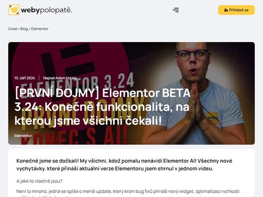 chcete si udělat vlastní webové stránky a nevíte jak na to? rádi vám poradíme! naše detailní návody vám ukážou, jak postupovat krok za krokem.