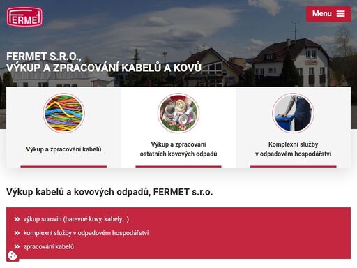 již od roku 1995 působíme v oblasti odpadového hospodářství se specializací na recyklaci, výkup a zpracování barevných kovů a kabelů. naší filozofií je chránit a šetřit přírodní zdroje. naleznete nás v chrástu, okr. plzeň.
