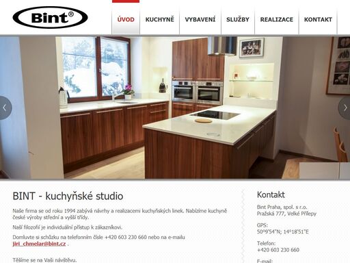 bint - kuchyňské studio / bint praha - kuchyňské studio