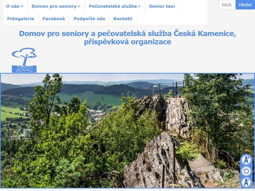 domov pro seniory,pečovatelská služba,česká kamenice,pobytové služby seniorům,terénní pečovatelskou službu