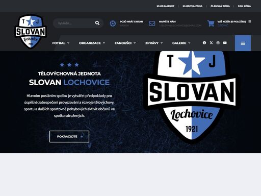 tj slovan lochovice - hlavním posláním spolku je vytvářet předpoklady pro úspěšné zabezpečení provozování a rozvoje tělovýchovy, sportu a dalších sportovně pohybových aktivit občanů ve spolku sdružených.