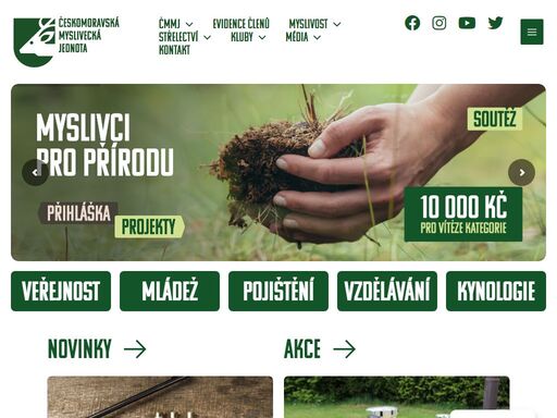 informace ze světa myslivosti pro členy i veřejnost. rady a návody, předpisy, informace o zkouškách z myslivosti, vše o členství i kontakty na sekretariát.