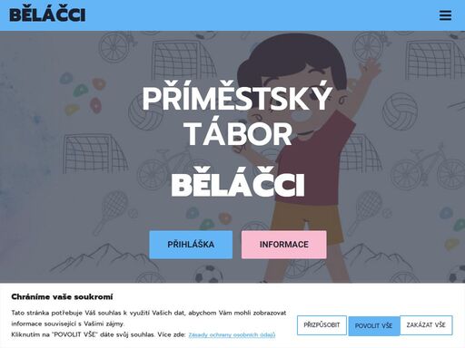 příměstský tábor běláčci.?? pravidelně vás budeme informovat o novinkách v programu, zajímavých aktivitách a dalších důležitých informacích.??
